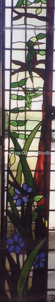 stained glass hummingbird sidelite malaysia